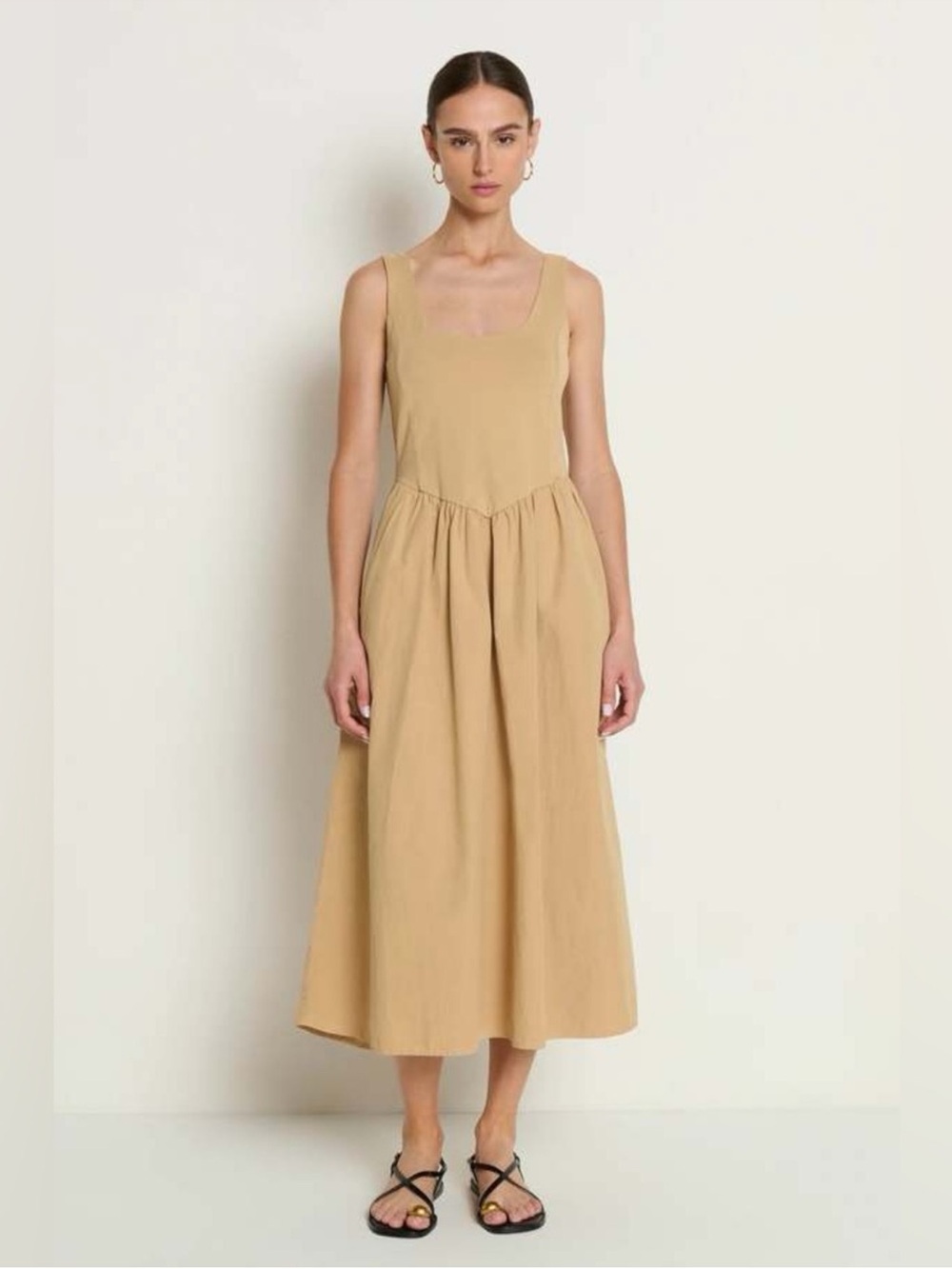 Nation LTD Fiona Dress Toffee Size Medium NWT